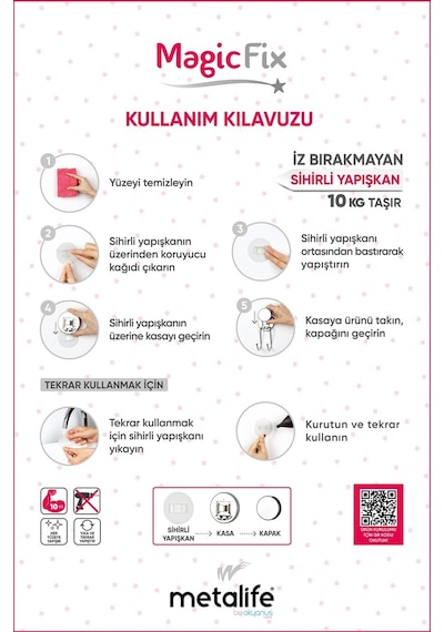 Okyanus Home Magic Fix Yuvarlak Havluluk - Iz Bırakmayan Sihirli Krom