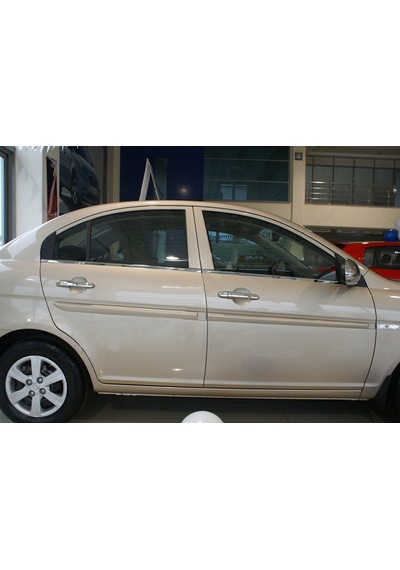 Hyundai Accent Era Krom Cam Çıtası 4.prç 2005-2011 Cam Çıta