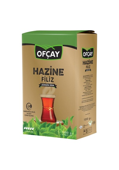 Ofçay Hazine Dökme Çay 1 Kg - 8 Adet Tarı