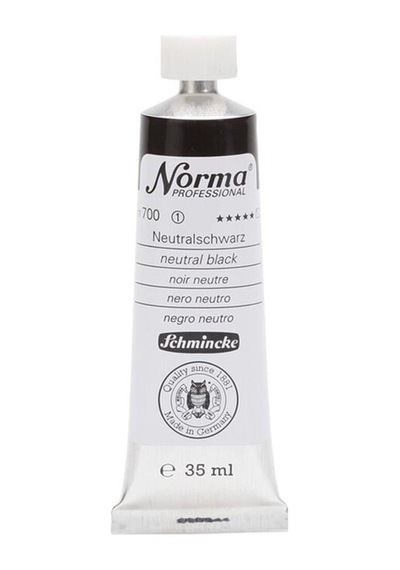 Schmincke Norma Profesyonel Yağlı Boya 35 ML 700 Neutral Black