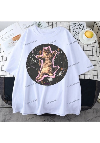 Adrift Y2k Unisex Harajuka Anime Retro Kawai Kuromi T-shirt Kod Rertr Startmore 6668 Beyaz
