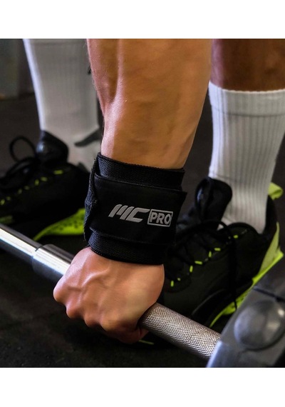 Musclecloth Pro Wrist Wraps Siyah 2'li Paket Çok Renkli