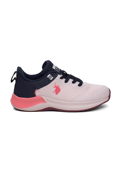 U.s. Polo Assn. 101812668 4w Florin Wmn 4pr Kadın Koşu Ayakkabısı Pudra