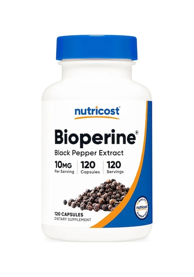 Bioperine Black Pepper Extract 10 Mg 120 Capsules Usa Menşei