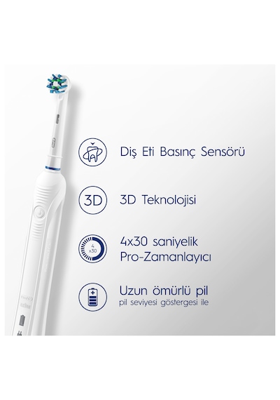 Oral-b Pro Clean Şarjlı Diş Fırçası Siyah + Seyahat Kabı