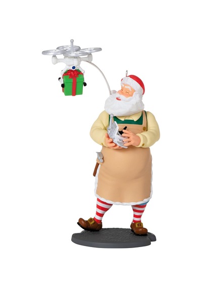 Keepsake Noel Süsleme 2023, Toymaker Santa, Santa Koleksiyonerler Hediyeler