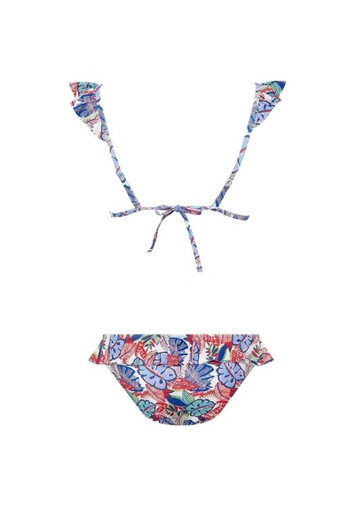 U.S. Polo Assn. Kadın Desenli Bikini Takım