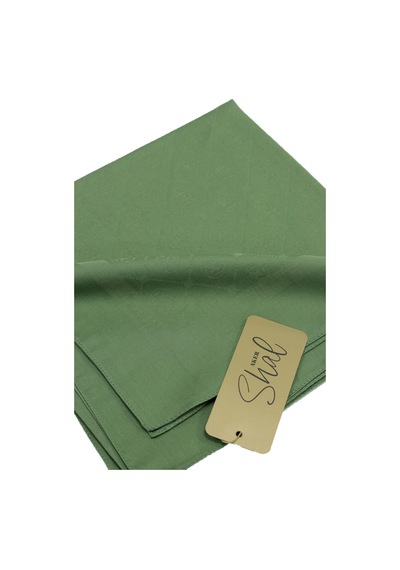 Aker Cotton Pamuk Eşarp - 1030700-952 - Yeşil Yeşil