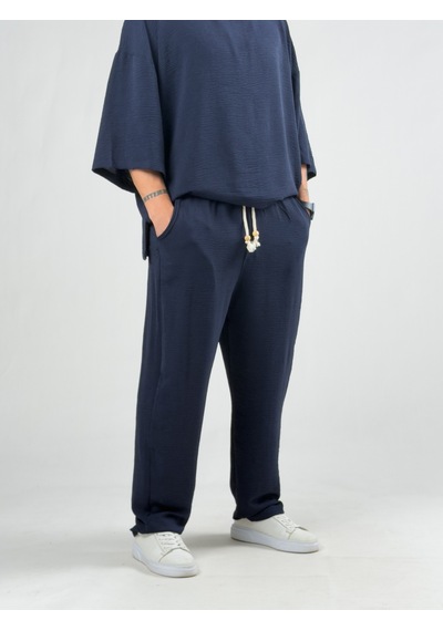 Oversize Lacivert Keten Takım Coc3204