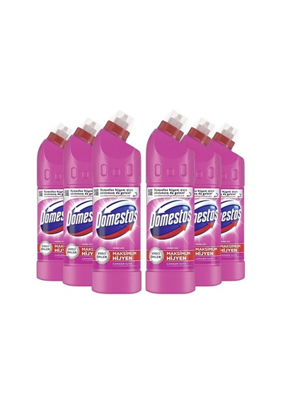 Domestos Çamaşır Suyu Pembe Güç 750 Ml 6 Adet Diğer