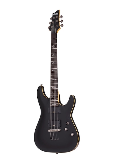 Schecter Demon-6 Elektro Gitar (Aged Black Satin)