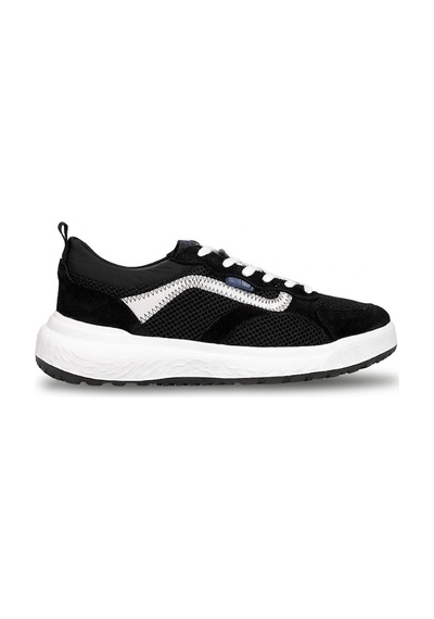 Marcomen 21161 Erkek Hakiki Deri Klasik Sneaker Siyah
