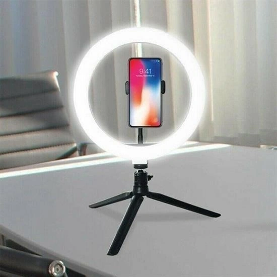 Mcg 8inç 20cm Youtube Instagram Tiktok Selfie Stüdyo Video Fotoğraf Ring Light Tripod Led Halk Renkli
