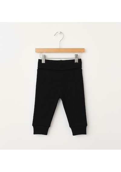 MiaBaby Basic Theme Raporlu Patiksiz Alt Siyah