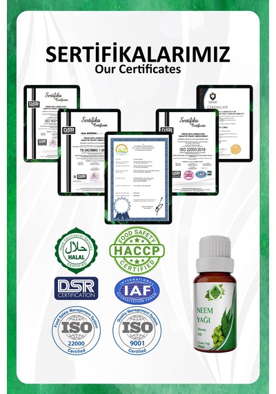 Neem Yağı Neem Essential Oil 10 Ml.