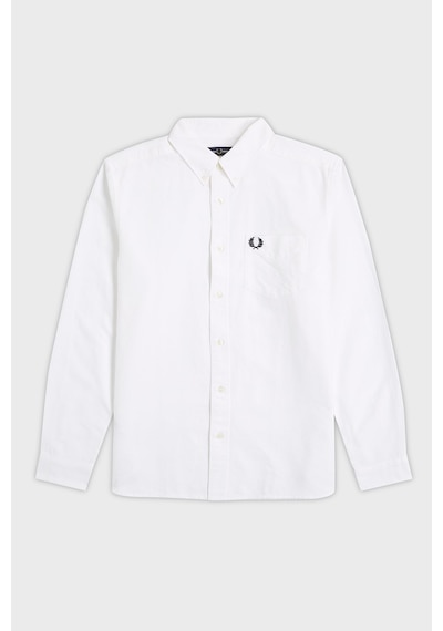 Fred Perry Erkek Gömlek M5516 100 Beyaz Beyaz