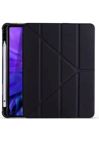Apple Uyumlu iPad 9.7 2017 Kılıf Çift Mıknatıslı Folding Standlı Silikon