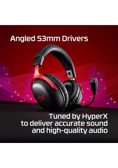 Cloud Iıı S Wireless Black-red Gaming Headset Kablosuz Oyuncu Kulaklığı