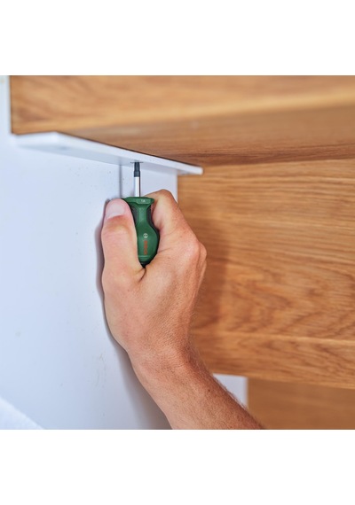 Tornavida Güdük Seti 4 Parça Sıkı Alanlarda Sabitlemek İçin Kompakt Tornavidalar Ph/sl S2 Çelik Yüksek Tork Renk Kodlu Manyetik Uç Ergonomik Yumuşak Tutuş