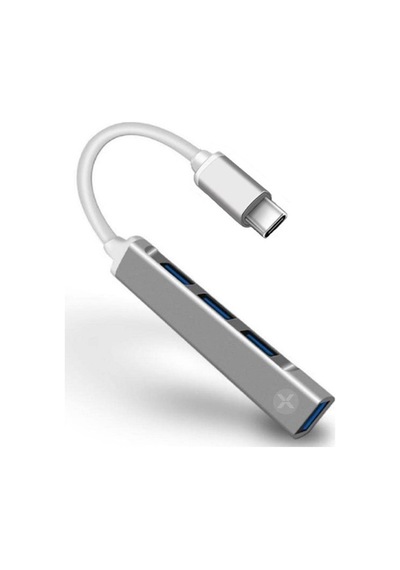 Dexim Elite Usb-c To 4-port Usb-a Hub Sku: Mır8690010635594