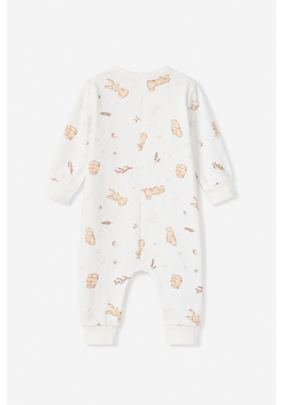 Babyhola Çıkarılabilir Kollu Fermuarlı Uyku Tulumu 1-8 Yaş Pazen 4 Mevsim 2701 Bej