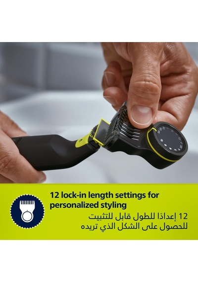 Tr Oneblade Pro Yüz&vücut Tıraş Makinesi, Islak&kuru,12 Uzunluk Ayarı, 1 Yedek Bıçak,qp6542/10 1 - 2 Saat