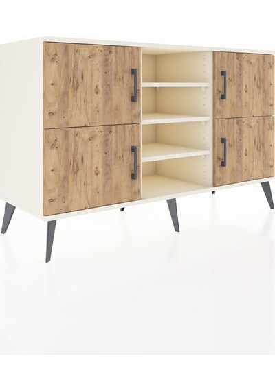 Kronos Konsol 5 Raflı 4 Kapaklı 132x59x83 Aytaşı-çam/aytaşı Aytası Kronos Konsol 5 Raflı 4 Kapaklı 132x59x83 Aytaşı-çam/aytaşı Aytası