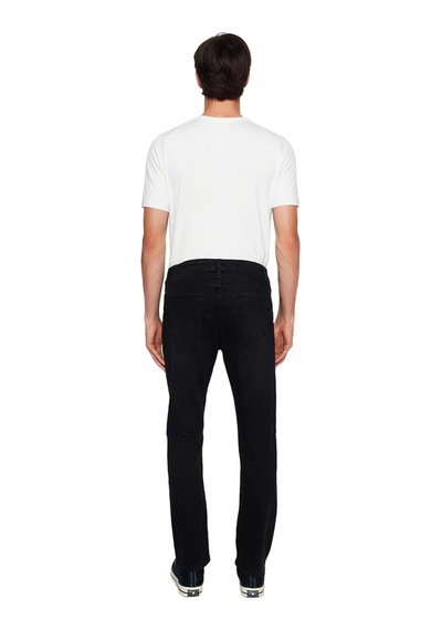 Ersefa Erkek Regular Fit Denim Pantolon Fonksiyonel Dayanıklı Kaliteli K siyah