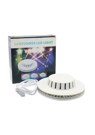 Fithome M29 48 LED RGB Otomatik Renk Değiştiren Dönen Ayçiçeği UFO LED Çok Renkli