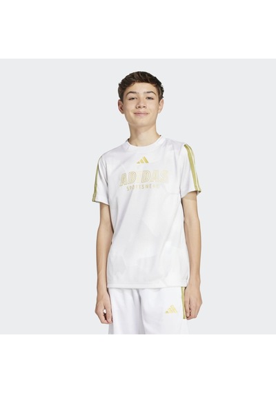 Adidas Jd0498 J Hot Cof Tee Çocuk T-shirt Beyaz
