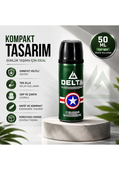 Delta Biberr Gaz Sprey 50ml