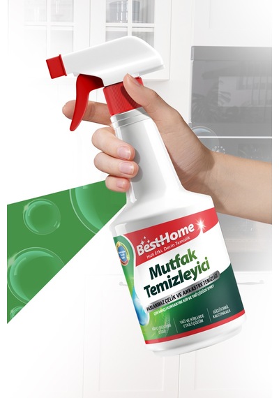 Clean Ultra Güçlü Mutfak Yüzey Temizleyici Ve Yağ Sökücü Limon Kokulu Sprey 750 Ml - 704740523 Diğer