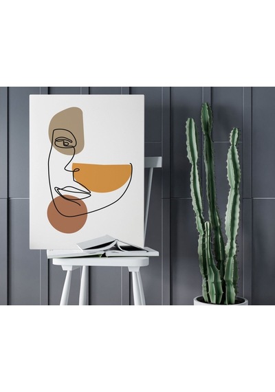 Bk Home Color And Human Tasarımlı Kanvas Tablo 50X70Cm-1