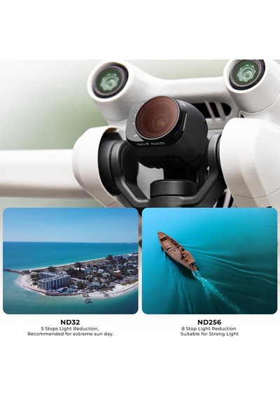K&f Concept Djı Drone Mini 3 Pro Ve Mini 3 İçin Nd32-nd512 Filtre