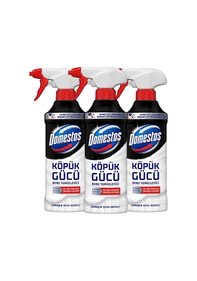 Domestos Köpük Gücü Derz Temizleyici 450 Ml X3 3'lü Set