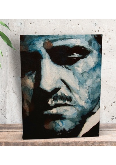 Bk Gift The Godfather Tasarımlı Dekoratif Mini Kanvas Tablo 15x20