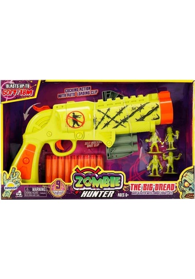 Mey İthalat Zombie Hunter Sünger Dart Atan Silah 31 Cm