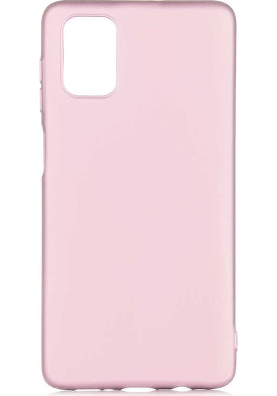 Noktaks - Samsung Galaxy M51 Uyumlu - Kılıf Mat Soft Premier Silikon Kapak - Siyah