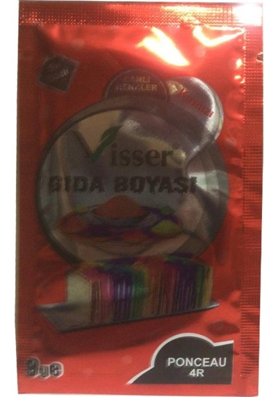 Gıda Boyası Toz 9 Gr 1 Adet Su Bazlı Toz Gıda Visser Pasta Boyası Hamur Boyası Deney Yapımı Oyun Hamuru 001