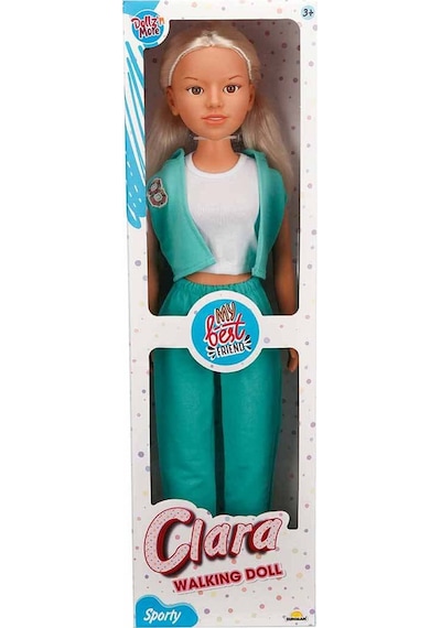 Sunman Oyuncak Yürüyüş Arkadaşım Clara Sporty Walkıng Doll 80 Cm Çok Renkli