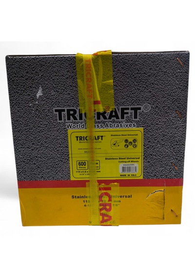 Trıcraft 24x25 600 Adet Metal İnox Kesici Taş 115 X 1.0 X 22 Mm