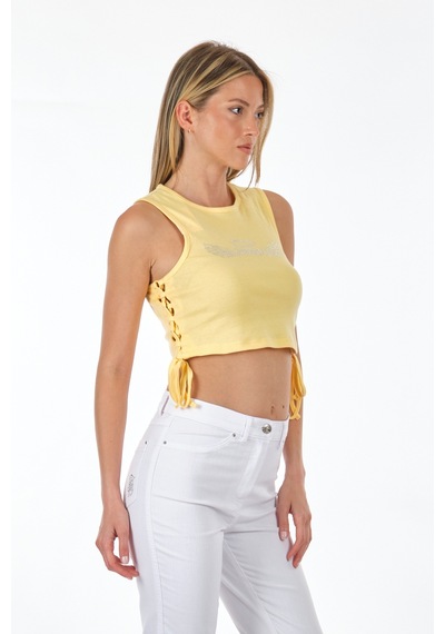 Only Açık Sarı Kadın T-shirt 15289612 001