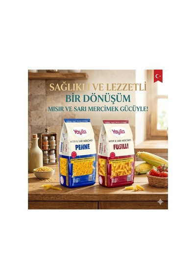 Glutensiz Vegan Süper İkili Makarna Paketi Penne&fusıllı - 861401014
