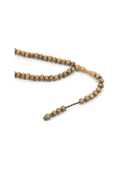 Kördiken Ağacı Küre Kesim Tesbih - 100 Lü - 7 Mm - Zikir Tesbihi - Kt-6