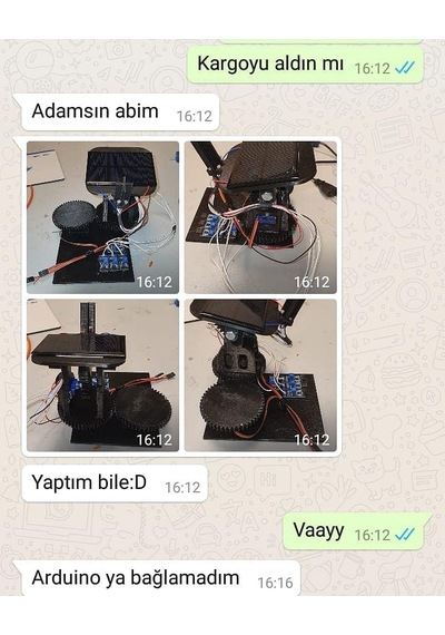Güneş Işık Taki Sistemi Arduino