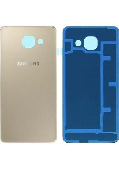 Samsung Uyumlu Galaxy A3 2016 A310 Arka Batarya Kapak-Gold