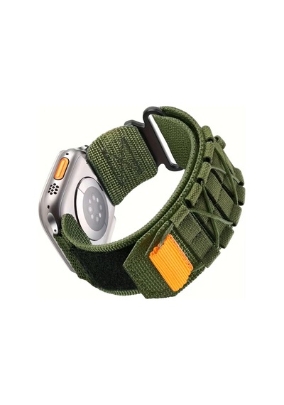 Forzacase Apple Watch Ultra 3 49mm İle Uyumlu Orbital Örgülü Halat Tasarımlı Hasır Kordon - Fc1241