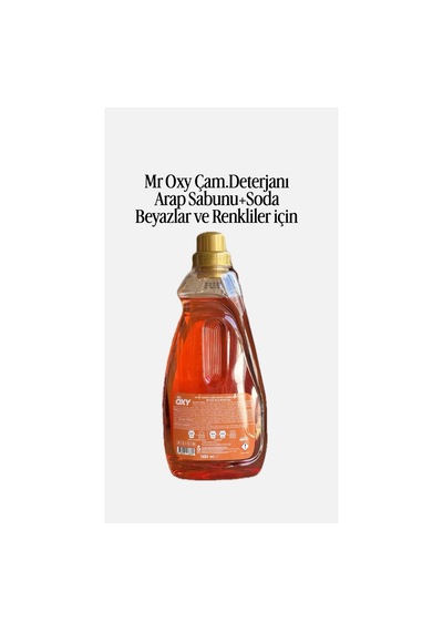 Mr Oxy Sıvı Çamaşır Deterjanı Arap Sabunu+soda Katkılı Beyazlar&renkliler 1480ml Diğer
