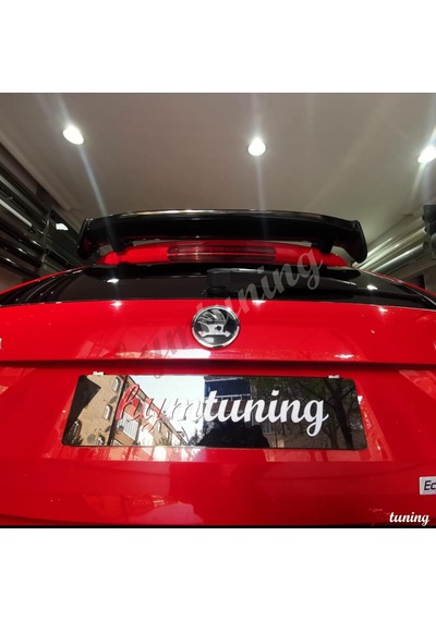 Skoda Rapid Spoiler, Küçük DTM, Universal Kanat Votex Piano Black