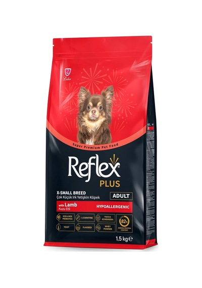 Plus Kuzu Etli Küçük Irk Yetişkin Köpek Maması 1.5 Kg